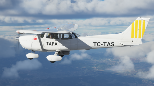 Turkish Airlines Flight Academy New For C172 TC-TAS