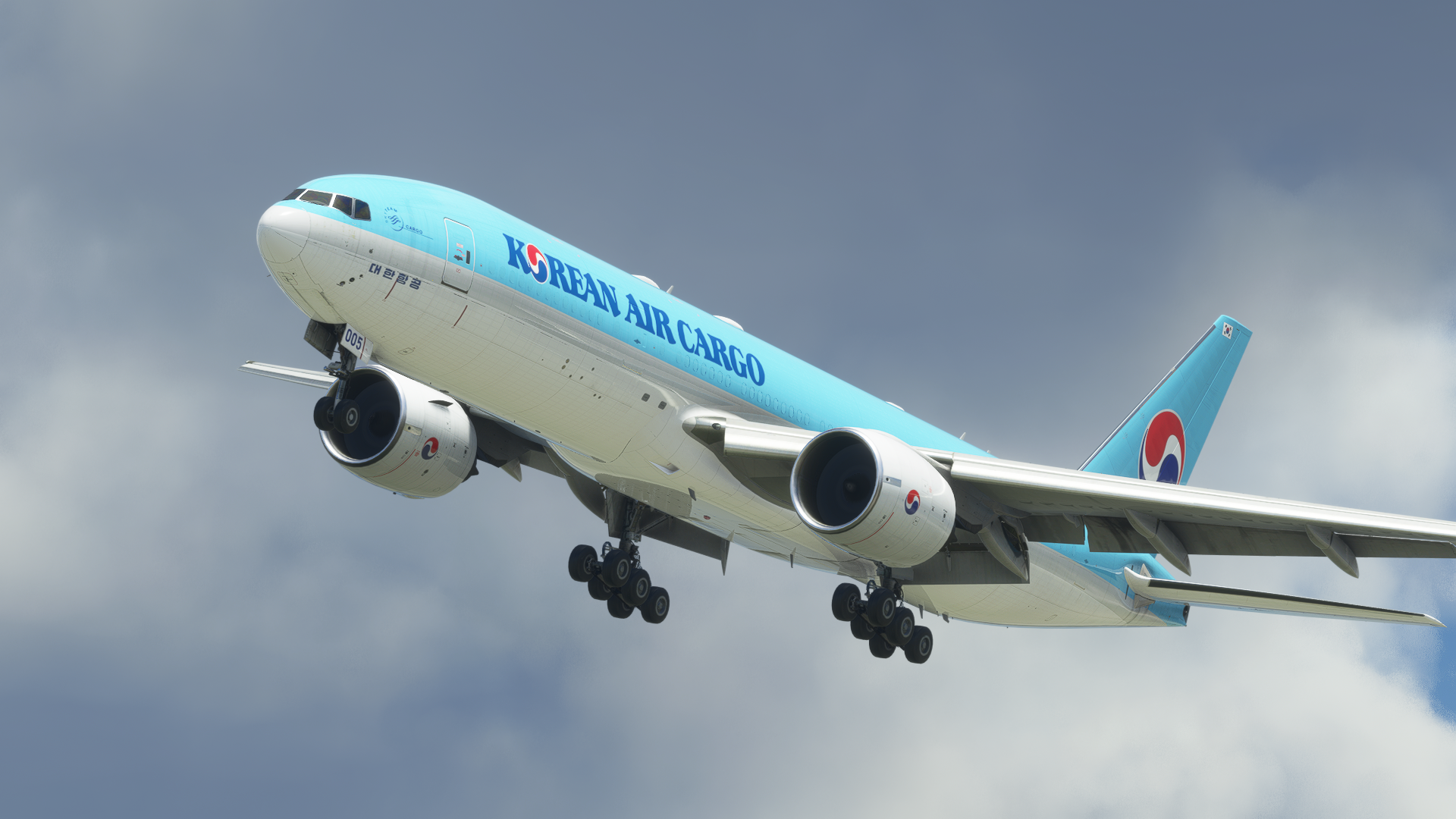 CaptainSim 777-200ER | Korean Air CARGO HL8005 - Image 1