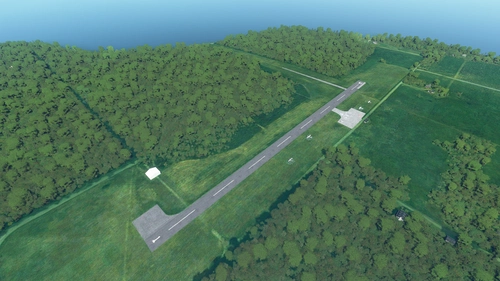 3X5 North Bass Island Airport - Lake Erie, Ohio