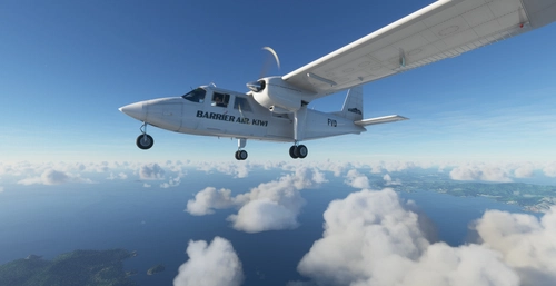 BBS BN-2B Islander Barrier Air ZK-FVD