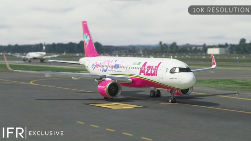 [A32NX] AZUL OUTUBRO ROSA A320 | 10K