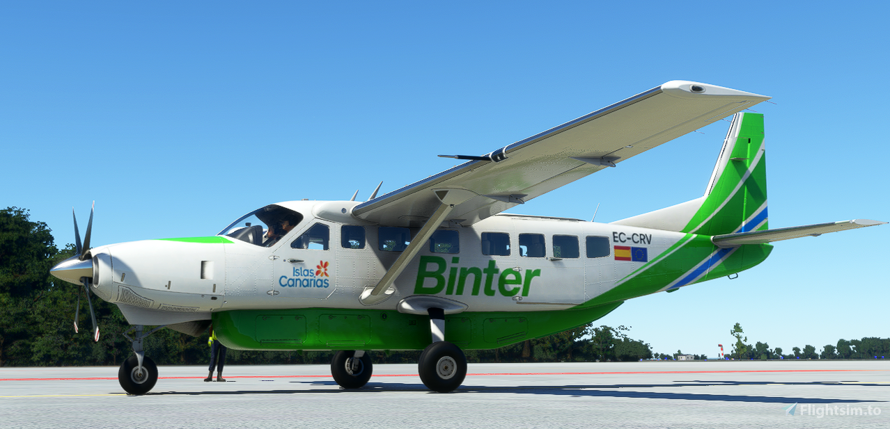 Cessna 208B Grand Caravan Binter Canarias [4K Fictional] for Microsoft ...
