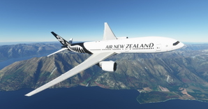 Air New Zealand "white" (FIRST INCREASED DETAILS) CaptainSim 777-200ER thumbnail 10