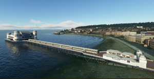 Grand Pier, Weston super-mare. Handcrafted for MSFS thumbnail 1