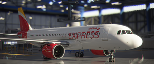 [A32NX] | [8K] Iberia Express (EC-LUS) Very Detailed Clean/Dirty Version thumbnail 2