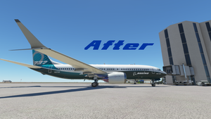 Improved House Livery Bredok3d Boeing 737 MAX 8 (100 Years of Boeing) thumbnail 7