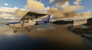 Cessna 152 Banner Tow thumbnail 6
