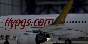 [A32NX] FlyByWire | Airbus A320neo PEGASUS TC-NBH with signs of wear in 8k thumbnail 3