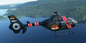 H135 Jurassic Park Livery thumbnail 1