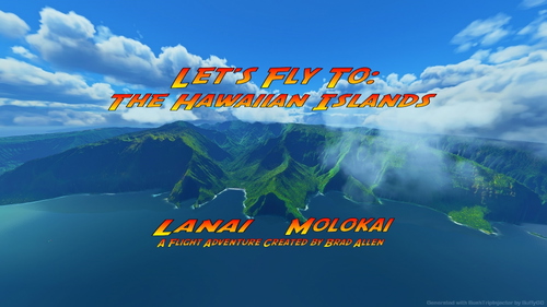 Lana'i and Moloka'i Discovery Flight 2.0