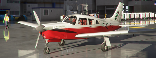 JustFlight Piper PA-28R Arrow III F-GIFE
