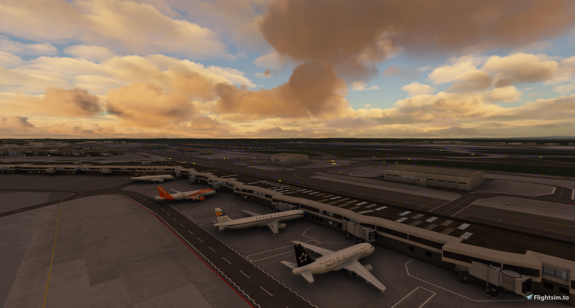 MSFS VATSIM BritishAvgeek improved Model matching C172 c25c CRJ..and much more ;) - Image 1
