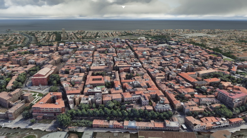 Rimini city centre and landmarks