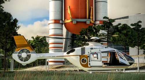 Airbus H135 -  Drax Airlines | Moonraker 007 movie