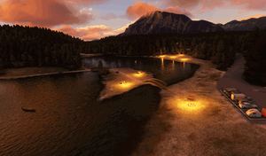 Banff NP CYBA Airfield, Townsite and tourist Spots SU12 thumbnail 10