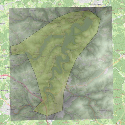 Bigge-Lister-Lakes LIDAR 1m DEM