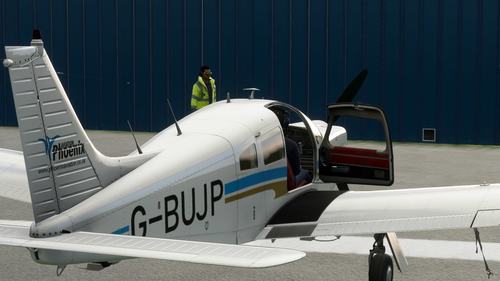JustFlight PA28R Arrow III - Phoenix Aviation G-BUJP, G-BOJW, G-BOHA and G-BFBR