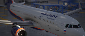 [A32NX] [FBW] Aeroflot [8k] Dirty Version With Coffee Cup No Text Mirroring thumbnail 6