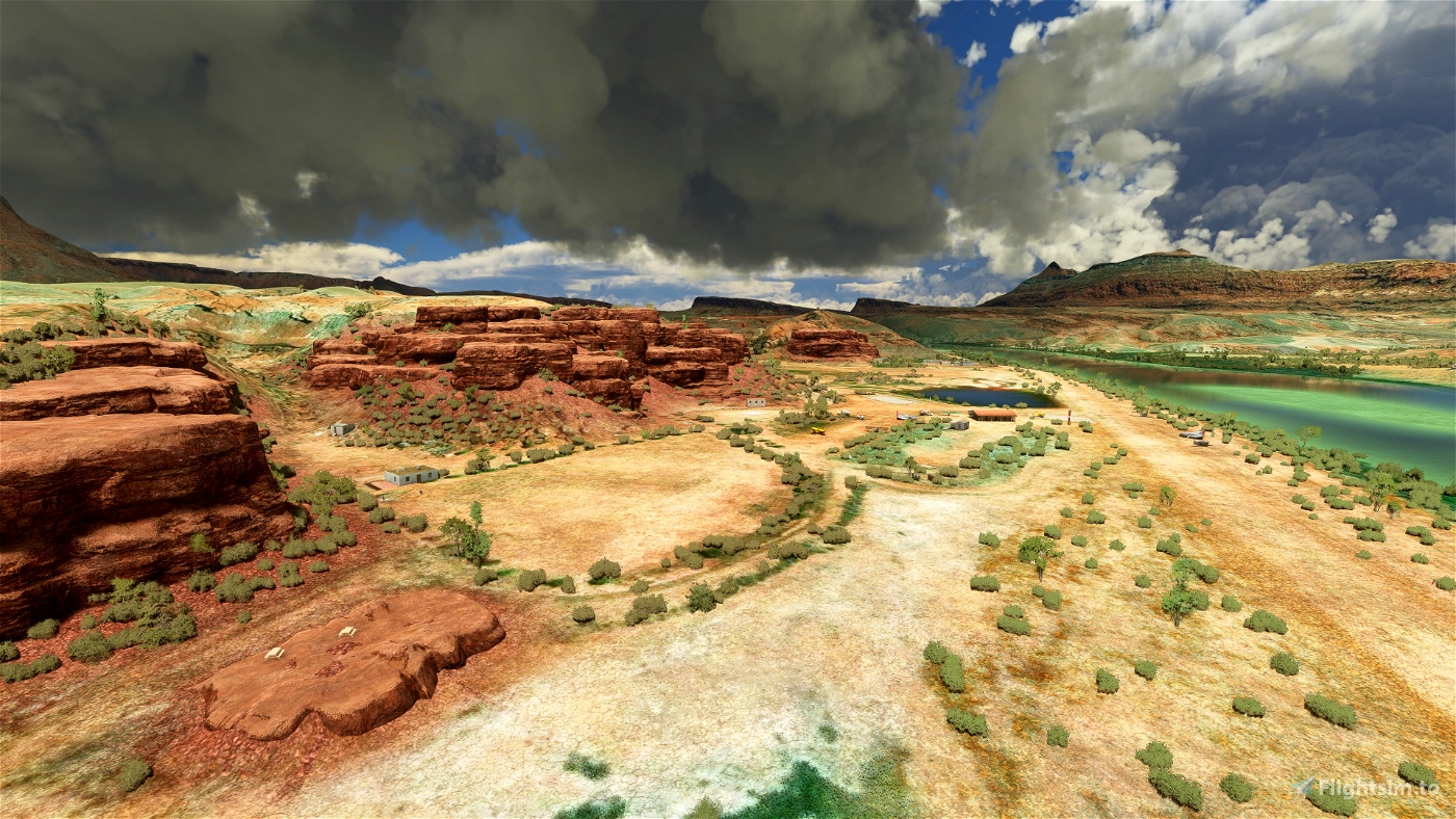Caveman Ranch (Tangri-La), Moab, Utah UT68 Microsoft Flight Simulator