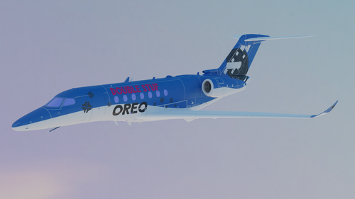 Citation Longitude Oreo Livery