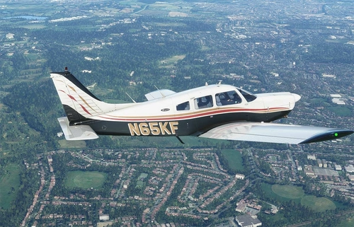 Just Flight's Arrow III N65KF