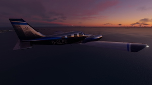 Carenado PA34 Seneca V - Silver-Blue thumbnail 4