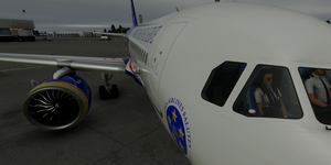 [A32NX] FlyByWire | Airbus A320neo Alaska  HONORING THOSE WHO SERVE N265AK in 8k thumbnail 10