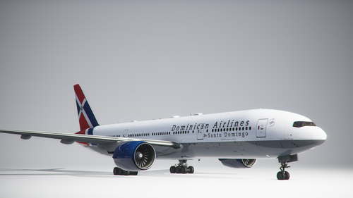 [CS] Boeing 777-200 | Dominican Airlines | 8K | Luis Segura Gonzaga