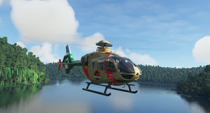 H135 Jurassic Park Ranger Livery thumbnail 6