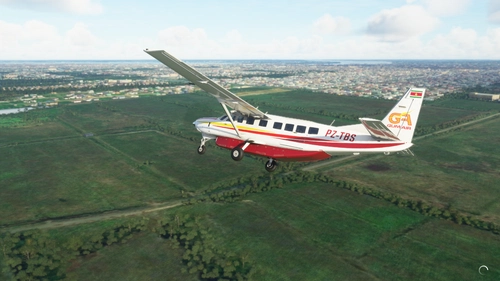 Cessna 208B Grand Caravan PZ-TBS Gum Air [4K] 