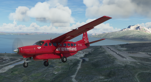 Cessna 208B Grand Caravan Air Greenland [4K Fictional]