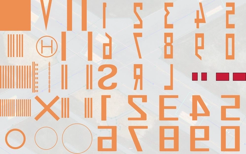 Orange Marking Textures for Airports in Northern Japan