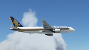 CaptainSim B777-200 Singapore Airlines 9V-SRP thumbnail 2