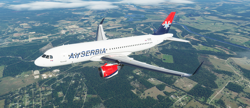 Air Serbia | FlyByWire A32NX | 8K