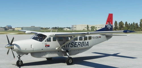 Cessna 208B Grand Caravan Air Serbia [4K Fictional]