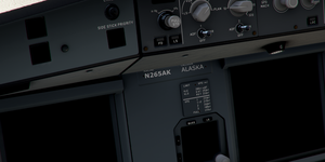 [A32NX] FlyByWire | Airbus A320neo Alaska  HONORING THOSE WHO SERVE N265AK in 8k thumbnail 11