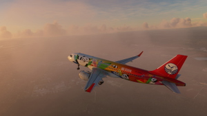 [A32NX] A320 Sichuan Airlines Panda Livery 8K - FlyByWire version thumbnail 5