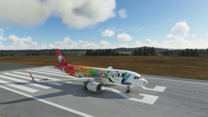 A320 Sichuan Airlines Panda Livery 8K - Asobo version thumbnail 6