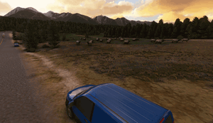 Banff NP CYBA Airfield, Townsite and tourist Spots SU12 thumbnail 7
