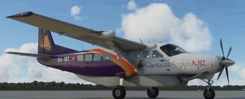 Cessna 208B Grand Caravan Cambodia Angkor Air [4K Fictional]