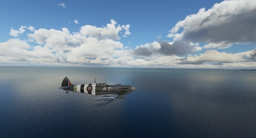 Supermarine Spitfire Mk.IX US Navy VOS-7 4Z