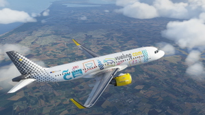 A320 Vueling Airlines TC Livery - Asobo version thumbnail 8