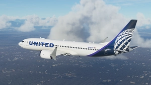 United Airlines Boeing 737 MAX - (5k*10K) thumbnail 2