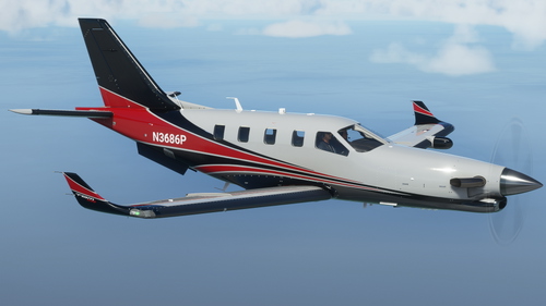 TBM 930 Gray_Red_Black