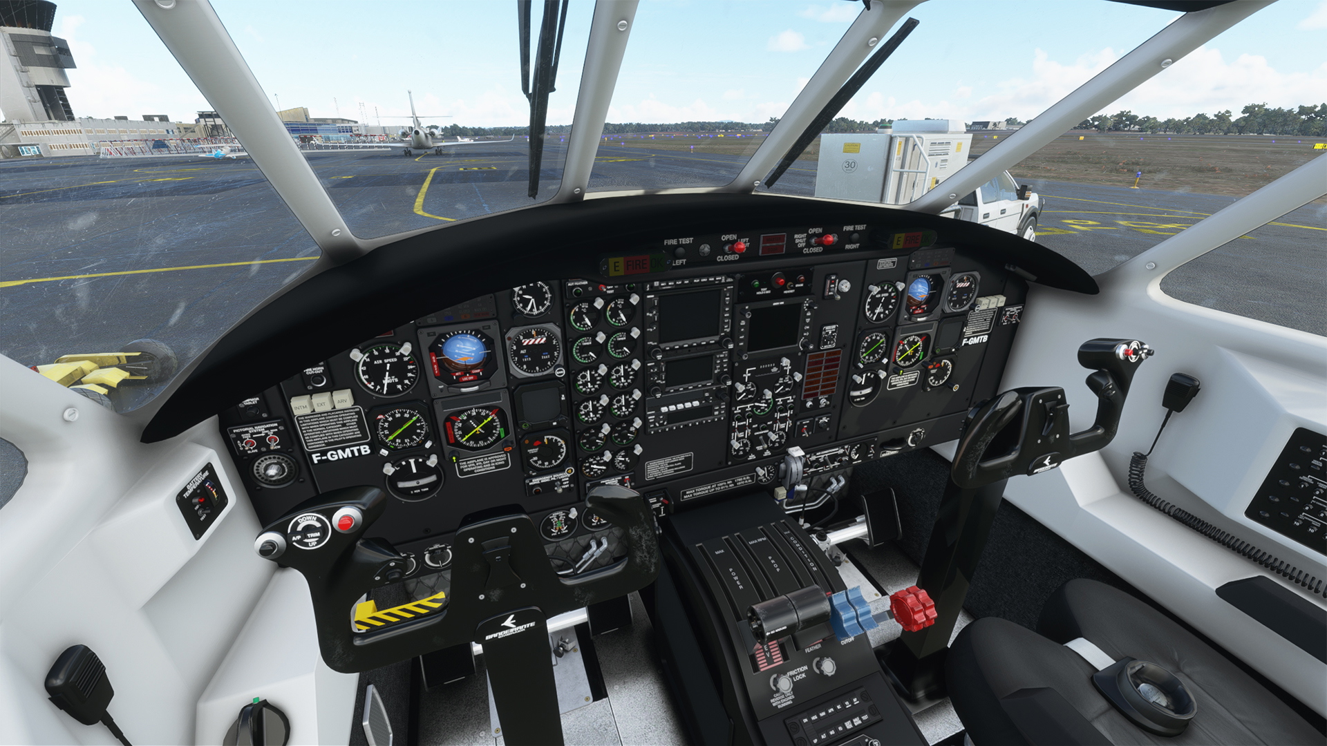 Embraer EMB-110 Bandeirante - Black & White Interior - Image 1