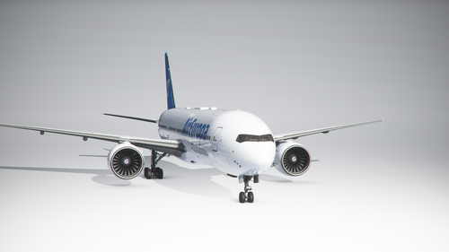 Air Europa CaptainSim_B777 Fictional livery