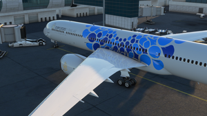 Boeing 787 Emirates Expo Blue thumbnail 3