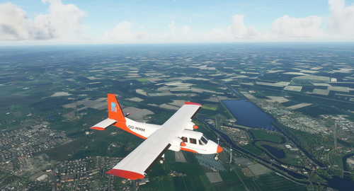 Britten-Norman BN-2A OO-MMM