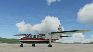 BlackBox Britten-Norman BN-2 Islander V2.0 - Livery "Loganair G-BEDZ - Captain Eric A. Starling" thumbnail 1