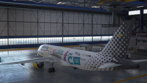 [A32NX] A320 Vueling Airlines TC Livery -  FlyByWire version thumbnail 2